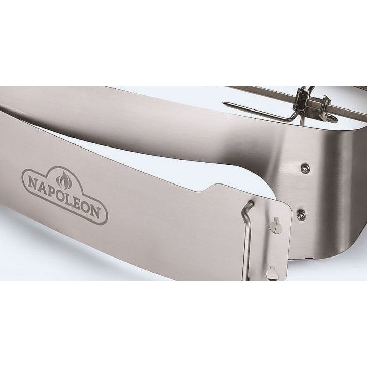 ASADOR GIRATORIO Y HORNO PARA PIZZA PARA BARBACOA TRAVELQ NAPOLEON