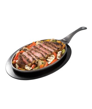 CAST IRON SKILLET WITH TRAY NAPOLEON