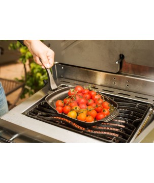 PLATEAU DE CUISSON SIZZLE EN FONTE AVEC SOUS-PLAT NAPOLEON