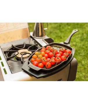 PLATEAU DE CUISSON SIZZLE EN FONTE AVEC SOUS-PLAT NAPOLEON