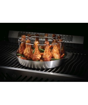 SOPORTE PARA MUSLOS DE POLLO INOX NAPOLEON