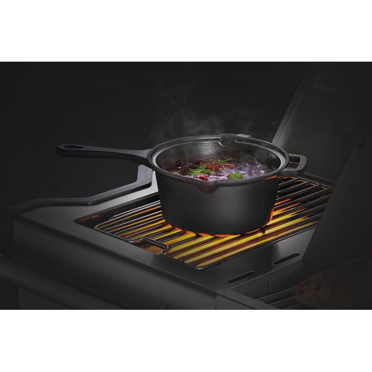 CAST IRON SAUCE PAN WITH LID NAPOLEON (ø18cm/2 liters) CAST IRON SAUCE PAN WITH LID NAPOLEON (ø18cm/2 liters)