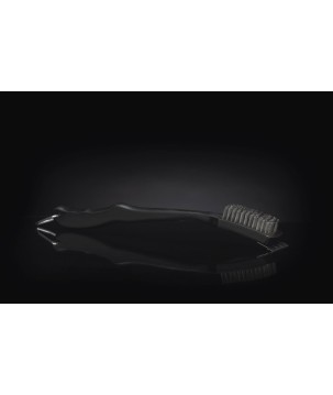 BROSSE EN BOIS NOIR AVEC FILAMENTS EN ACIER INOXYDABLE NAPOLEON