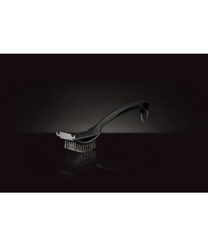 HARD PLASTIC BRUSH WITH STAINLESS STEEL BRISTLES NAPOLEON