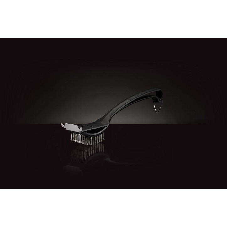 HARD PLASTIC BRUSH WITH STAINLESS STEEL BRISTLES NAPOLEON HARD PLASTIC BRUSH WITH STAINLESS STEEL BRISTLES NAPOLEON