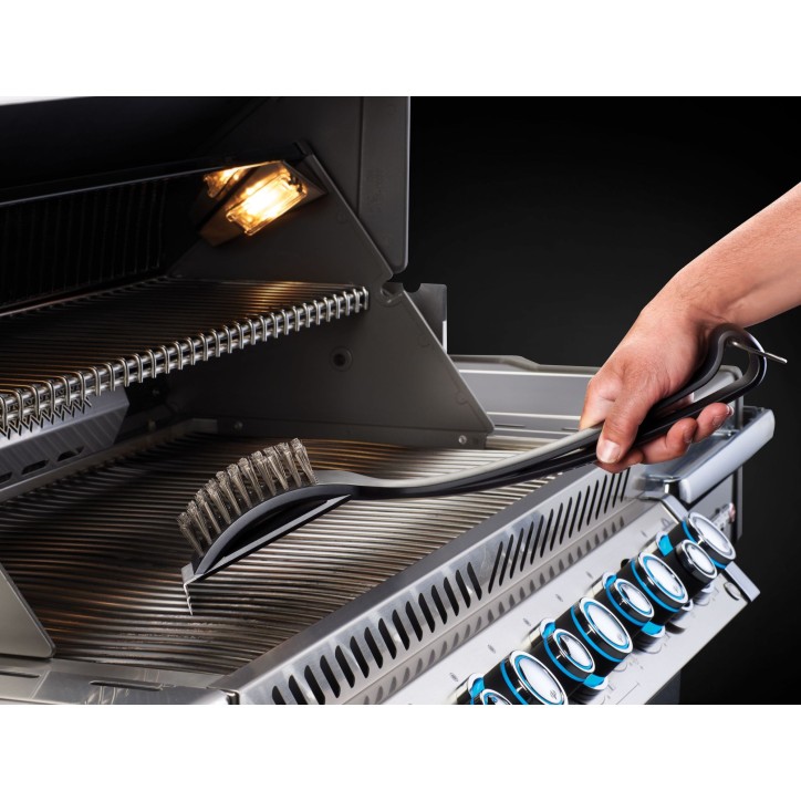 HARD PLASTIC BRUSH WITH STAINLESS STEEL BRISTLES NAPOLEON HARD PLASTIC BRUSH WITH STAINLESS STEEL BRISTLES NAPOLEON