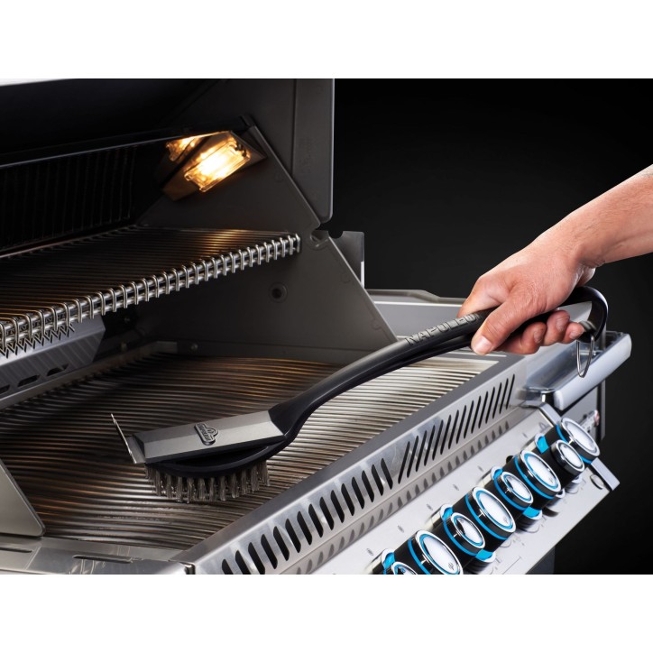 CEPILLO DE PLÁSTICO DURO CON CERDAS DE ACERO INOXIDABLE NAPOLEON