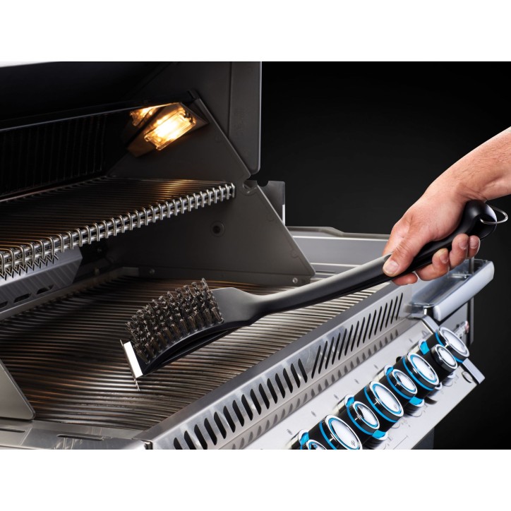 HARD PLASTIC BRUSH WITH STAINLESS STEEL BRISTLES NAPOLEON HARD PLASTIC BRUSH WITH STAINLESS STEEL BRISTLES NAPOLEON