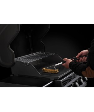 BROSSE AVEC FILAMENTS EN LAITON EN TROIS RANGÉES NAPOLEON