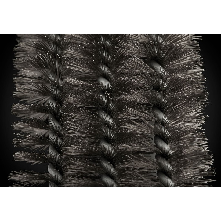 BRUSH WITH STAINLESS STEEL BRISTLES IN TRIPLE ROW AND SCRAPER NAPOLEON BRUSH WITH STAINLESS STEEL BRISTLES IN TRIPLE ROW AND SCRAPER NAPOLEON