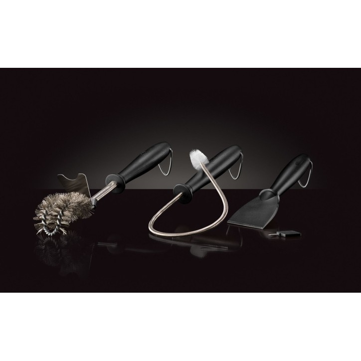 KIT DE 3 UTENSILIOS DE LIMPIEZA PARA BBQ DE GAS NAPOLEON