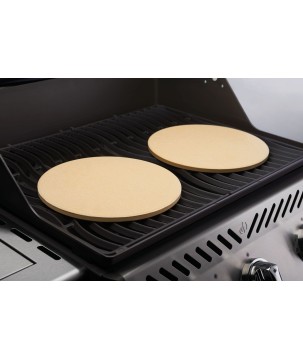 SET DE 2 PIERRES À PIZZA POUR TRAVELQ NAPOLEON (ø25cm)