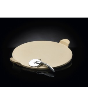 PIEDRA PARA PIZZA CON CORTADOR NAPOLEON (ø38cm)