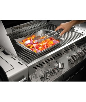 PLATEAU DE CUISSON EN ACIER INOXYDABLE NAPOLEON