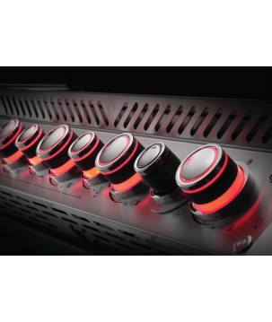 BARBECUE ENCASTRÉ NAPOLEON PRESTIGE PRO 665 À BRÛLEUR ARRIÈRE INFRAROUGE INOX