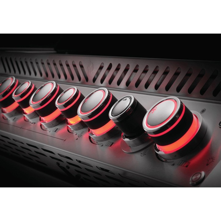 BUILT-IN BARBECUE NAPOLEON PRESTIGE PRO 665 WITH INFRARED REAR BURNER STAINLESS STEEL BUILT-IN BARBECUE NAPOLEON PRESTIGE PRO 665 WITH INFRARED REAR BURNER STAINLESS STEEL