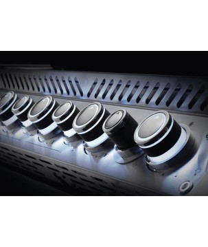 BARBECUE ENCASTRÉ NAPOLEON PRESTIGE PRO 665 À BRÛLEUR ARRIÈRE INFRAROUGE INOX