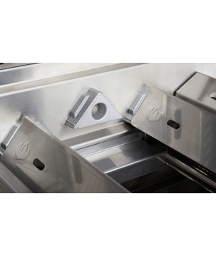 BARBACOA NAPOLEON PRESTIGE PRO 825 CON QUEMADORES INFERIORES Y TRASEROS INFRARROJOS INOX EMPOTRADA