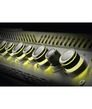 BARBECUE ENCASTRÉ NAPOLEON PRESTIGE PRO 665 À BRÛLEUR ARRIÈRE INFRAROUGE INOX GAZ NATUREL