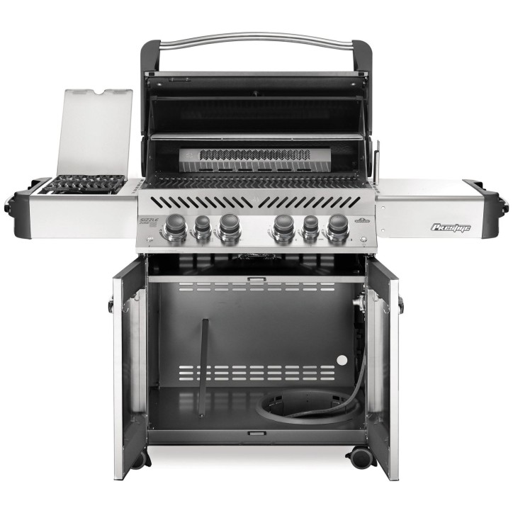 BARBECUE NAPOLEON PRESTIGE 500 WITH INFRARED SIDE AND REAR BURNERS STAINLESS STEEL BARBECUE NAPOLEON PRESTIGE 500 WITH INFRARED SIDE AND REAR BURNERS STAINLESS STEEL
