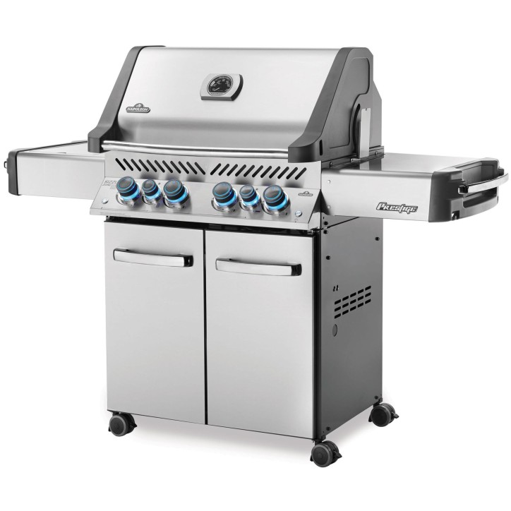 BARBECUE NAPOLEON PRESTIGE 500 À BRÛLEURS LATÉRAL ET ARRIÈRE INFRAROUGES INOX BARBECUE NAPOLEON PRESTIGE 500 À BRÛLEURS LATÉRAL ET ARRIÈRE INFRAROUGES INOX