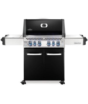 BARBECUE NAPOLEON PRESTIGE 500 WITH INFRARED SIDE AND REAR BURNERS BLACK