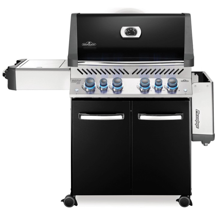 BARBECUE NAPOLEON PRESTIGE 500 À BRÛLEURS LATÉRAL ET ARRIÈRE INFRAROUGES NOIR BARBECUE NAPOLEON PRESTIGE 500 À BRÛLEURS LATÉRAL ET ARRIÈRE INFRAROUGES NOIR