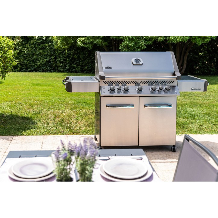 BARBACOA NAPOLEON PRESTIGE 665 CON QUEMADOR LATERAL Y TRASERO INFRARROJOS INOX BARBACOA NAPOLEON PRESTIGE 665 CON QUEMADOR LATERAL Y TRASERO INFRARROJOS INOX
