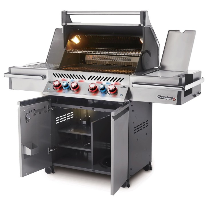 BARBACOA NAPOLEON PRESTIGE PRO 500 CON QUEMADOR LATERAL Y TRASERO INFRARROJOS INOX DE GAS NATURAL BARBACOA NAPOLEON PRESTIGE PRO 500 CON QUEMADOR LATERAL Y TRASERO INFRARROJOS INOX DE GAS NATURAL