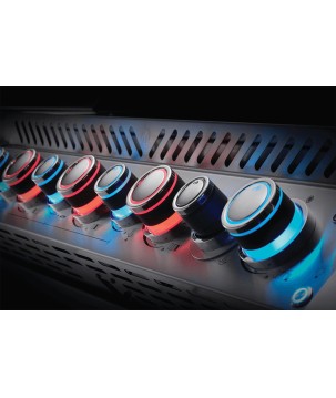 BARBACOA NAPOLEON PRESTIGE PRO 665 CON QUEMADOR LATERAL Y TRASERO INFRARROJOS INOX DE GAS NATURAL