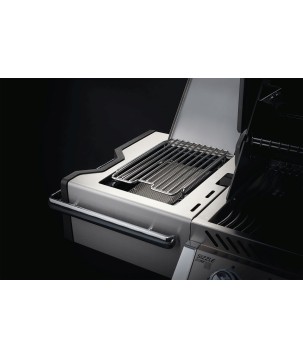 BARBACOA NAPOLEON PRESTIGE PRO 665 CON QUEMADOR LATERAL Y TRASERO INFRARROJOS INOX DE GAS NATURAL