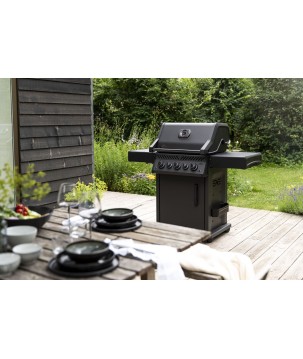 BARBACOA NAPOLEON PHANTOM ROGUE SE 425 CON QUEMADOR LATERAL Y TRASERO INFRARROJOS NEGRO MATE