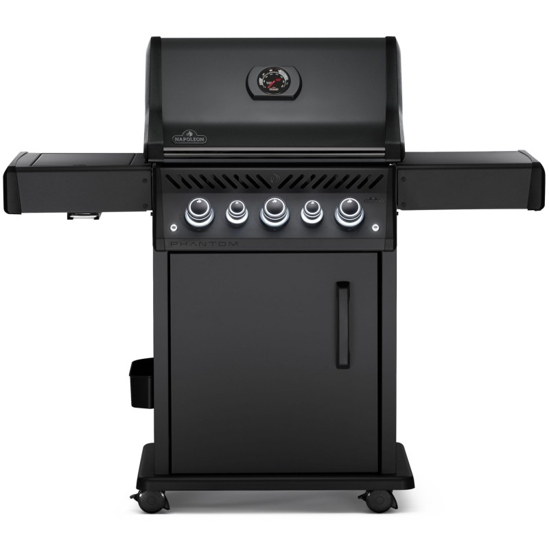 BARBACOA NAPOLEON PHANTOM ROGUE SE 425 CON QUEMADOR LATERAL Y TRASERO INFRARROJOS NEGRO MATE