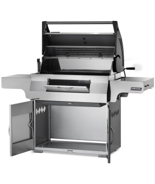 BARBECUE AU CHARBON DE BOIS PROFESSIONNEL PRO605 INOX NAPOLEON