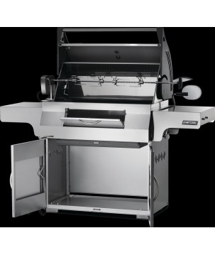 BARBECUE AU CHARBON DE BOIS PROFESSIONNEL PRO605 INOX NAPOLEON