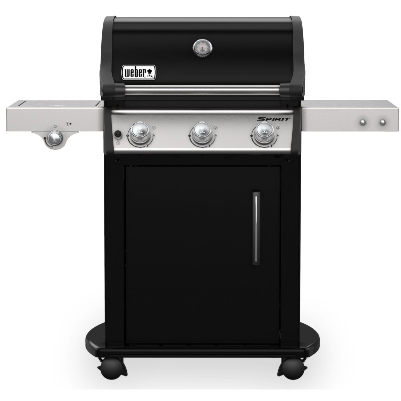 BARBECUE WEBER SPIRIT E-325 GBS BLACK À BRÛLEUR LATÉRAL