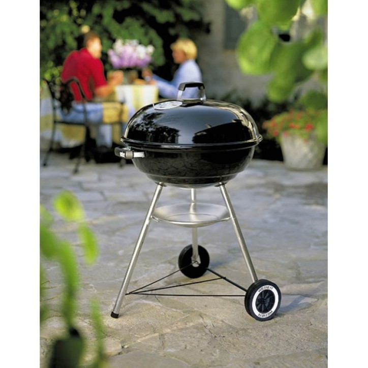 BARBACOA WEBER COMPACT 47cm. BLACK + 2KG DE BRIQUETAS BARBACOA WEBER COMPACT 47cm. BLACK + 2KG DE BRIQUETAS