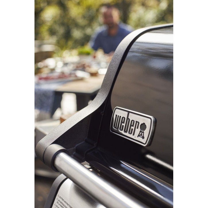 BARBACOA WEBER SPIRIT E-325 GBS BLACK CON QUEMADOR LATERAL