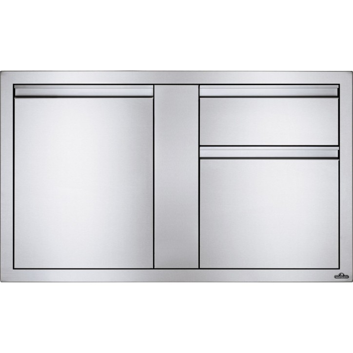 BUILT-IN LARGE DOOR AND DOUBLE LARGE AND SMALL DRAWER NAPOLEON (115x71cm) BUILT-IN LARGE DOOR AND DOUBLE LARGE AND SMALL DRAWER NAPOLEON (115x71cm)