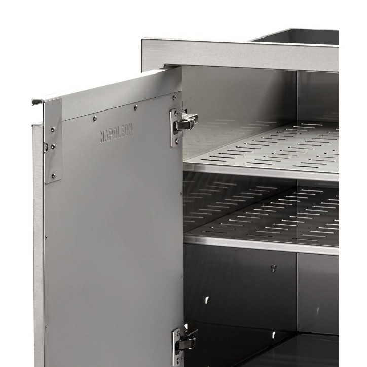 BUILT-IN LARGE DOOR AND DOUBLE DRAWER: WASTE BIN AND PAPER TOWEL HOLDER NAPOLEON (115x71cm) BUILT-IN LARGE DOOR AND DOUBLE DRAWER: WASTE BIN AND PAPER TOWEL HOLDER NAPOLEON (115x71cm)