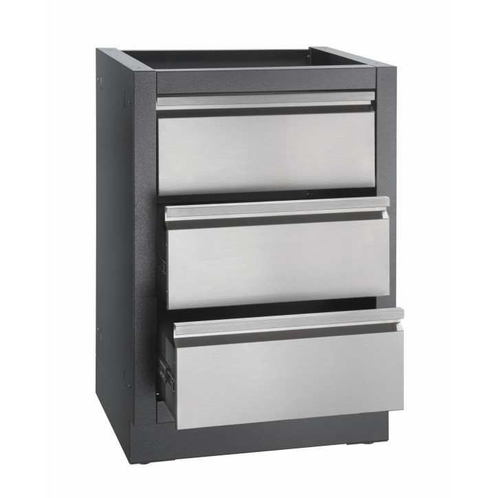 OASIS™ TWO DRAWER CABINET WITH FALSE TOP DRAWER NAPOLEON OASIS™ TWO DRAWER CABINET WITH FALSE TOP DRAWER NAPOLEON