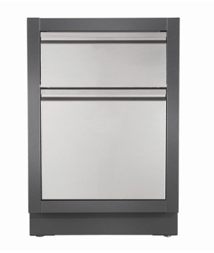 ARMARIO OASIS™ CON CAJÓN PARA RESIDUOS Y CAJÓN PLEGABLE PORTAROLLO COCINA NAPOLEON