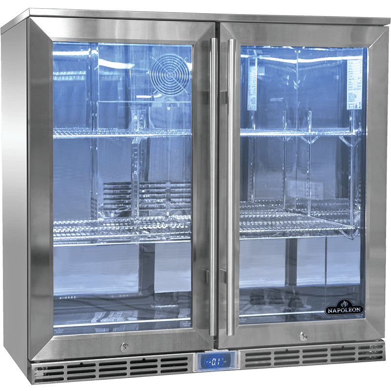 DOUBLE DOOR OUTDOOR COOLER NAPOLEON