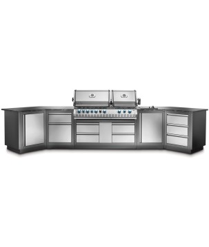 ARMARIO DE SOPORTE OASIS™ PARA BARBACOA PRESTIGE PRO 665 EMPOTRADA NAPOLEON