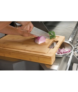 PLANCHE À DÉCOUPER PRO AVEC 2 BOLS NAPOLEON