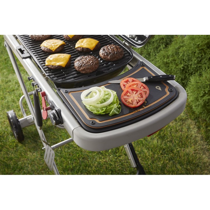 REVERSIBLE PREP & SERVE SUPPORT FOR WEBER TRAVELER REVERSIBLE PREP & SERVE SUPPORT FOR WEBER TRAVELER