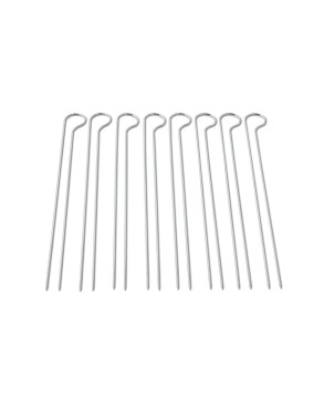 JEU DE 8 BROCHETTES DOUBLES LONGUES WEBER