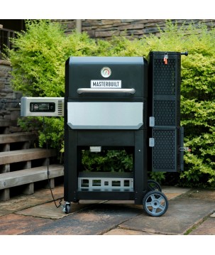 BARBACOA DE CARBÓN / AHUMADOR + PLANCHA GRAVITY SERIES 800 MASTERBUILT (MCG800G)