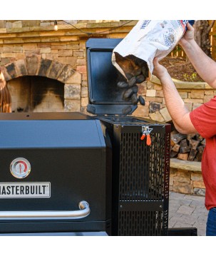 CHARCOAL BARBECUE / SMOKER GRAVITY SERIES 800 MASTERBUILT (MCG800G)