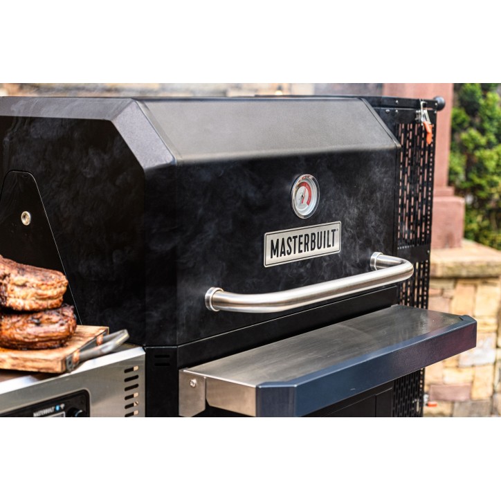 BARBECUE AU CHARBON DE BOIS / FUMOIR GRAVITY SERIES 1050 MASTERBUILT (MCG1050G) BARBECUE AU CHARBON DE BOIS / FUMOIR GRAVITY SERIES 1050 MASTERBUILT (MCG1050G)